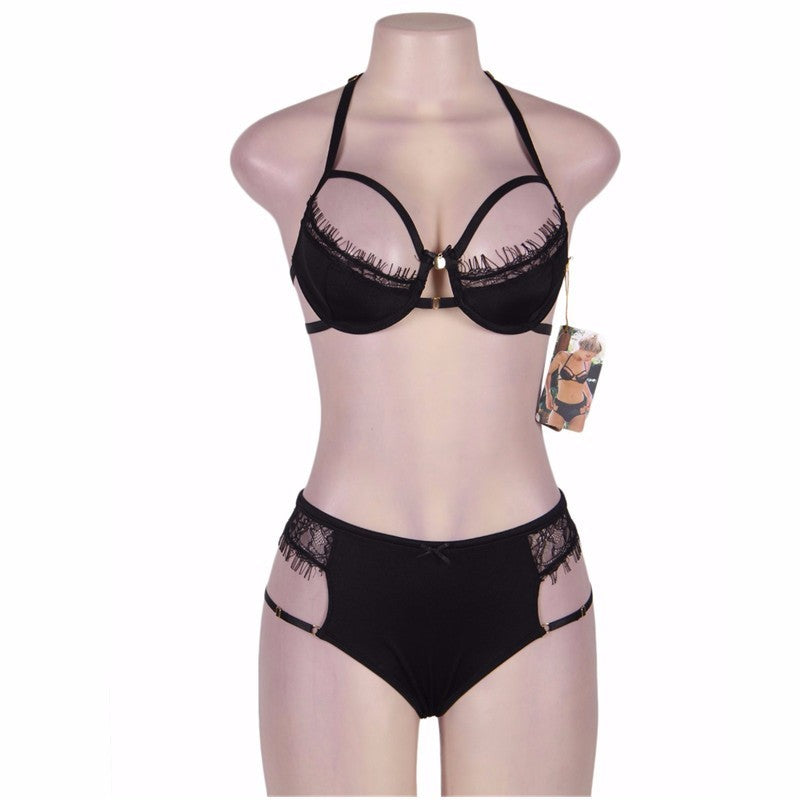 Plus Size Lenceria Sexy Bra Set