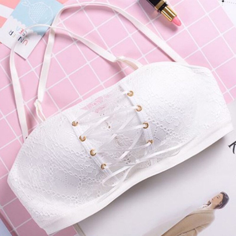 Strapless Bra for Wedding Dress Push Up Lace Invisible