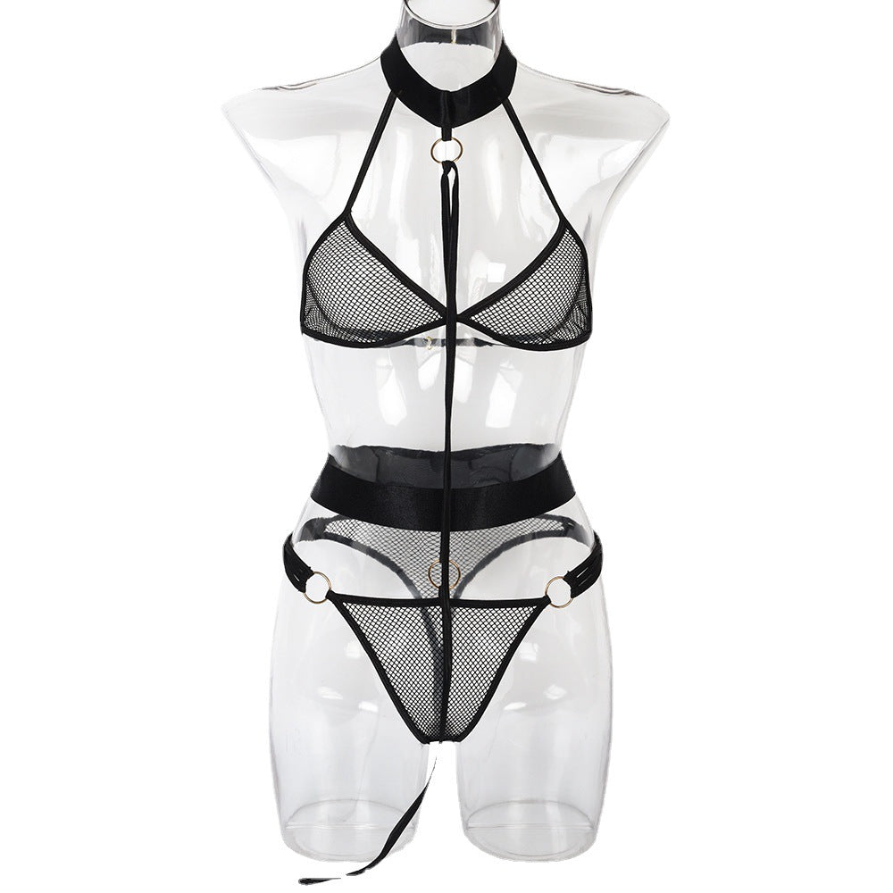 Naughty By Plazena Star Set w/ Belt and Choker