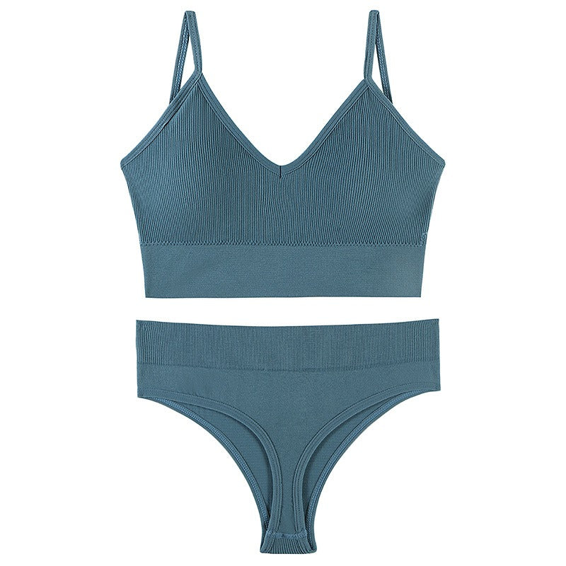 Daily Chic By Plazena Sports Bra and Panties Set