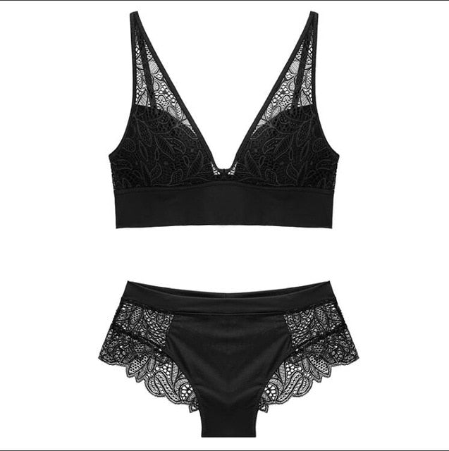 Daily Chic By Plazena Wireless Push-up Bra and Panty Set