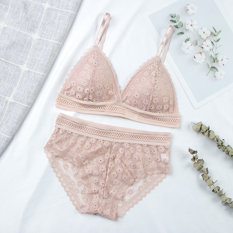 Daily Chic By Plazena Padded Bralette and Panties Set