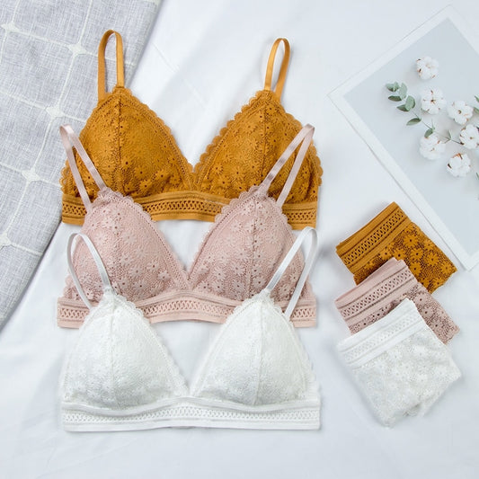 Daily Chic By Plazena Padded Bralette and Panties Set